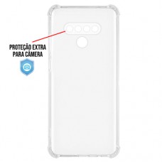 Capa Silicone TPU Antishock Premium para LG K71 - Transparente